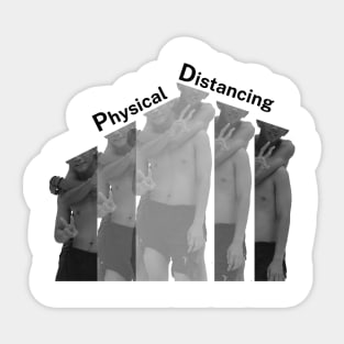 Physical Distancing Sticker